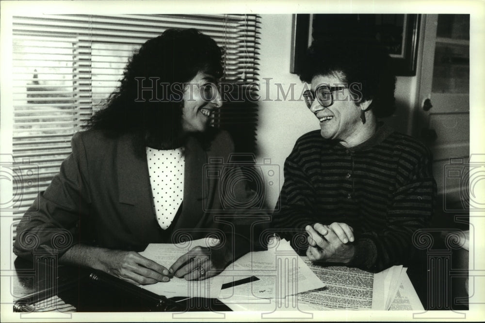1991 Lori Boyar and Marcie Goldstein, Albany - Historic Images