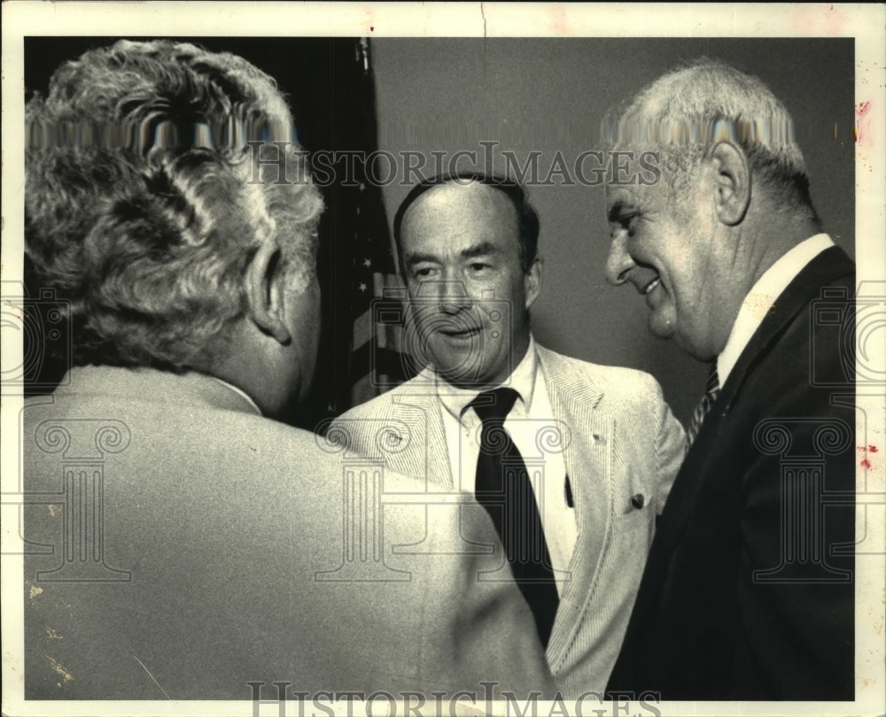 1983 Jack Garry, Thomas Whalen, O&#39;Brien, Albany County Democrats - Historic Images