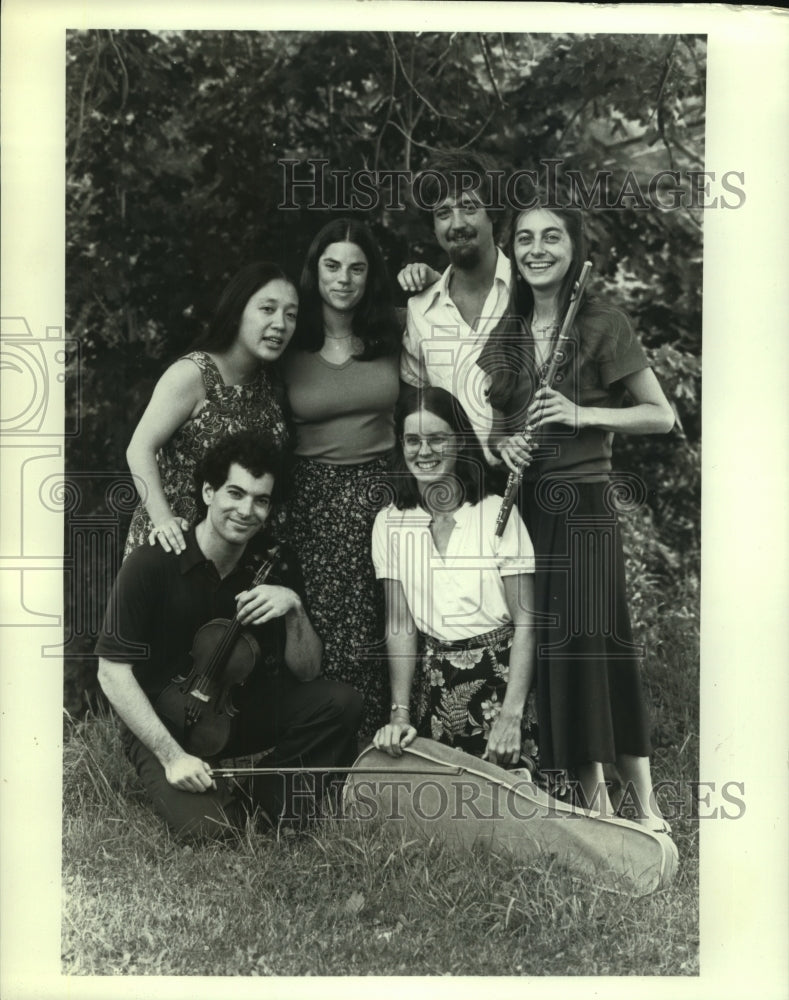 1980 Press Photo Musicians at the Marlboro Music Festival in New York City- Historic Images