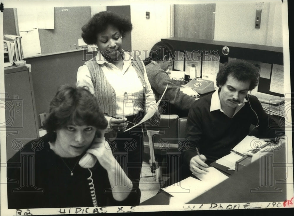 1984 Capital District Transportation Authority staff in  Albany, NY - Historic Images