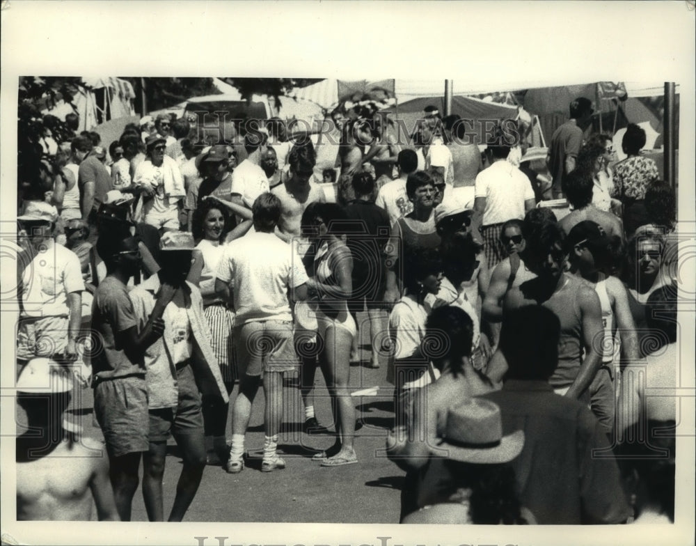 1989 Crowd, Newport Jazz Festival, SPAC - Historic Images