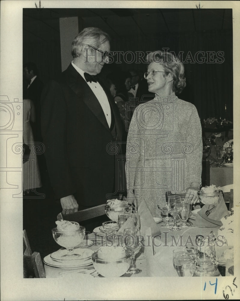 1973 Press Photo Mr. & Mrs. Ernest Morris, Albany, NY dinner held in their honor-Historic Images