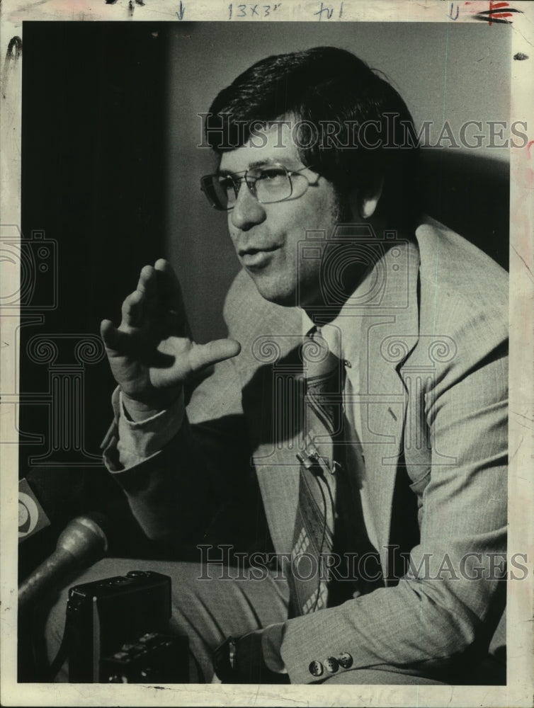 1973 Press Photo Robert J. Morgan, Albany, New York - Historic Images