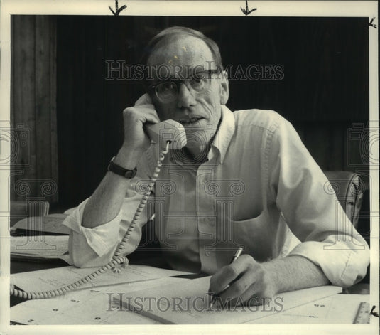 1985 Lawrence Morley, National Weather Service, Colonie, New York - Historic Images
