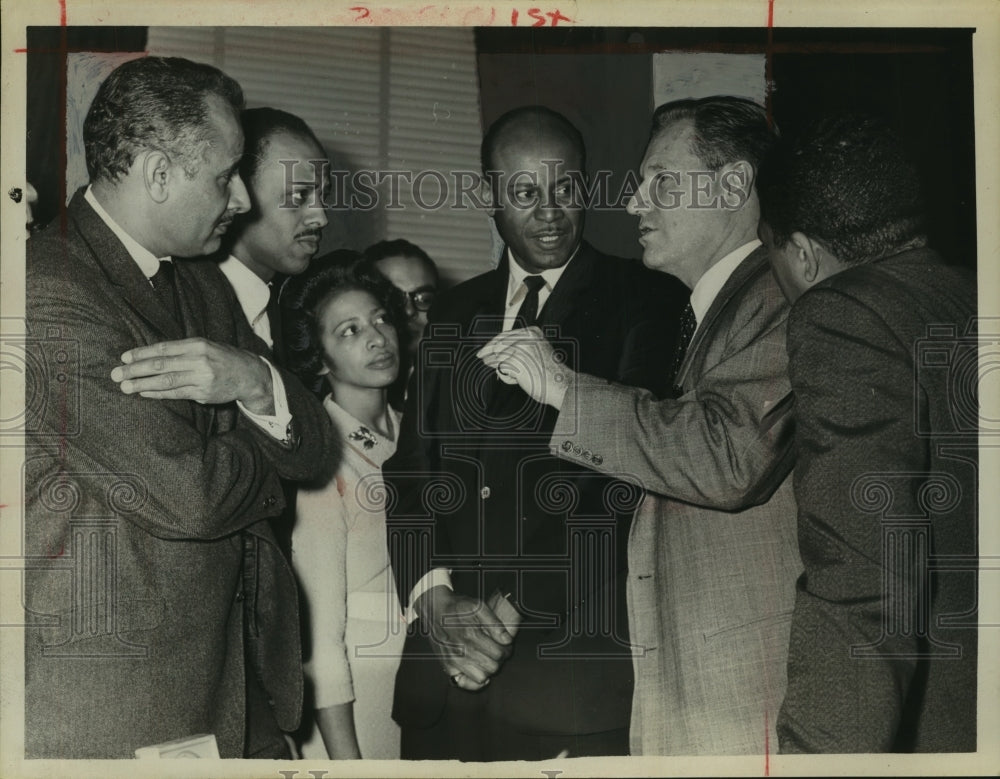 1961 Press Photo March on Capitol, NAACP Discussion - tua11233 - Historic Images
