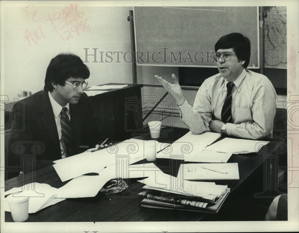 1980 Robert Morgado, Secretary to the Governor of New York - Historic Images
