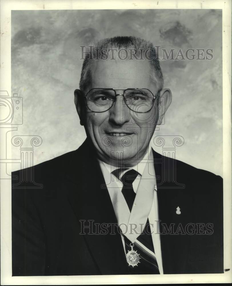 1987 Norm Schneider, Supreme Governor, Loyal Order of Moose - Historic Images