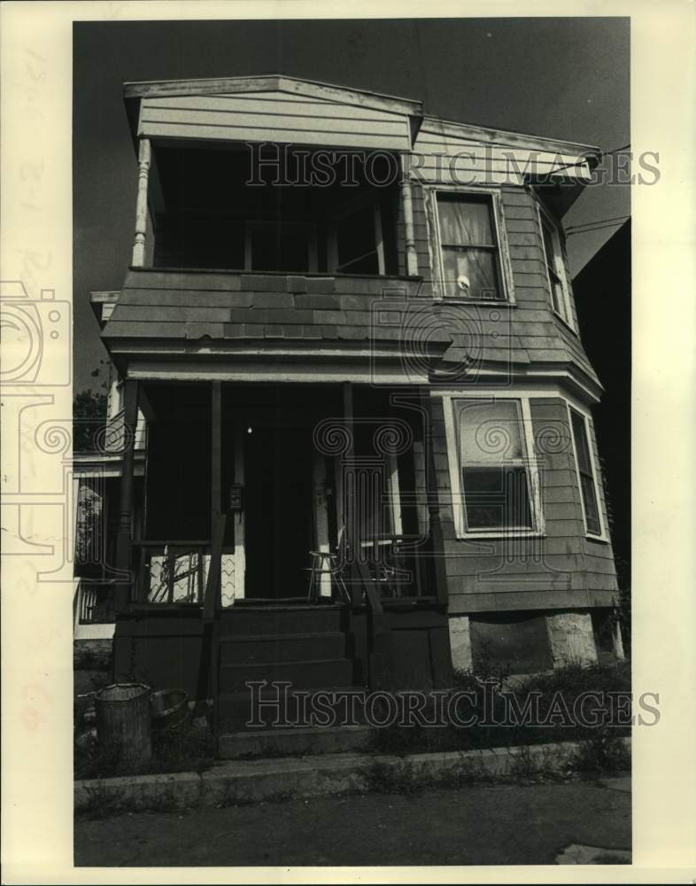 1983 Home on Moyston Street in Schenectady, New York - Historic Images
