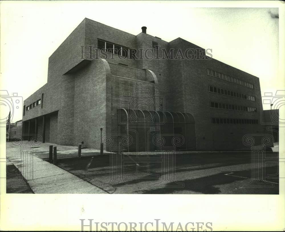 1991 Exterior of Schenectady County Jail in New York - Historic Images
