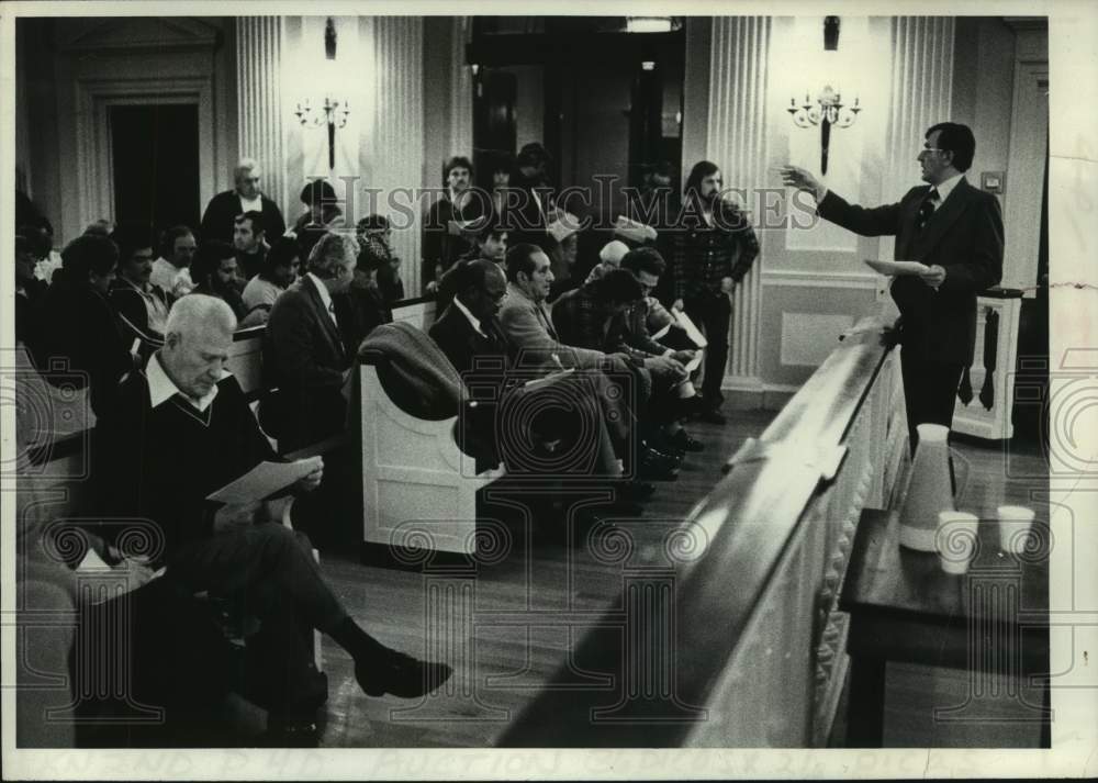 1979 Schenectady City Hall, New York. Harvey Miller - Auctioneer - Historic Images