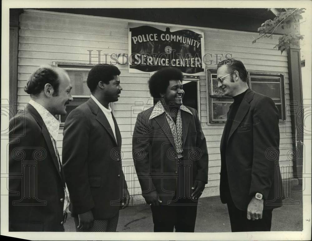 1972 Press Photo Schenectady, New York Police Community Service Center-Historic Images