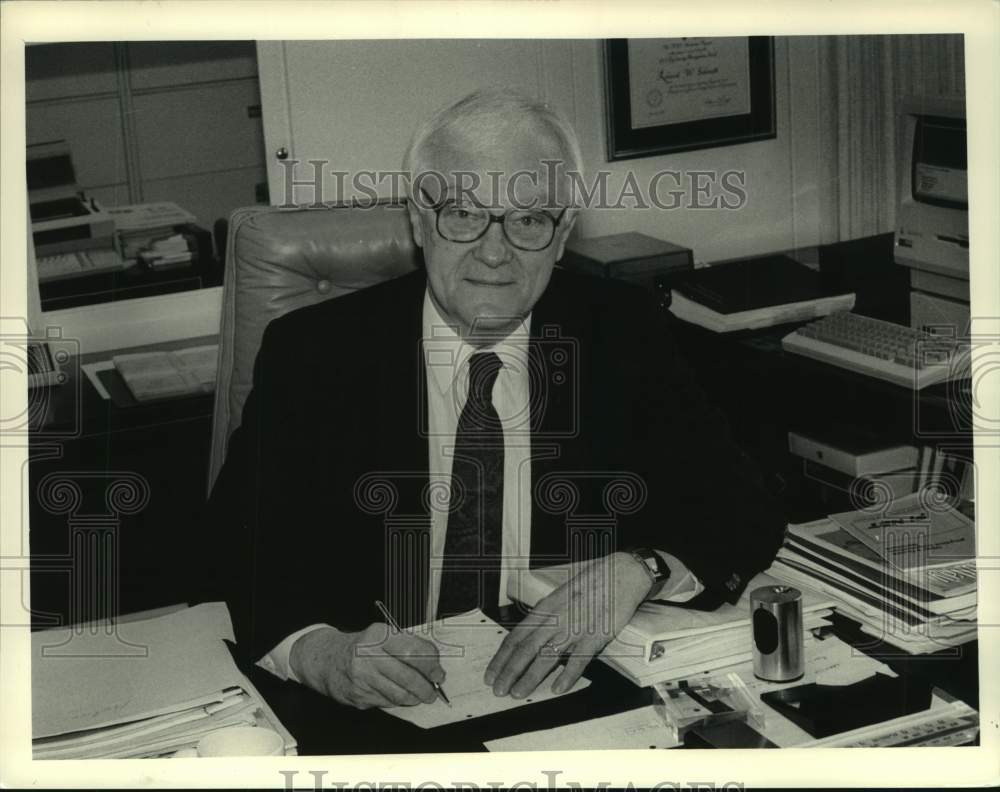 1988  Roland W. Schmitt, new RPI President - Historic Images
