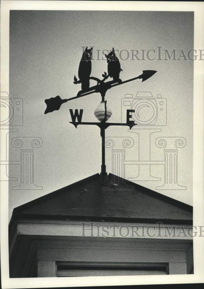 1975 Weathervane on Western Turnpike in Westmere, New York - Historic Images