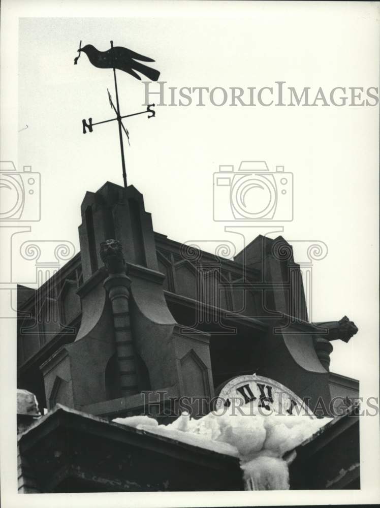 1979 Second Reformed Church weathervane, Schenectady, New York - Historic Images