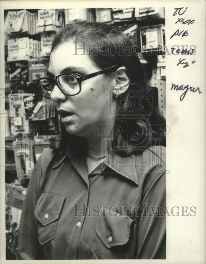 Press Photo Miss Sarah Magur - Historic Images