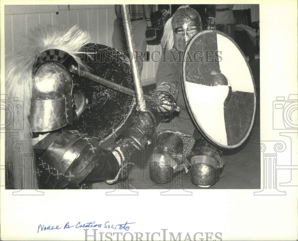 1992 Norse Re-Creation Society performs in Saratoga Springs, NY - Historic Images