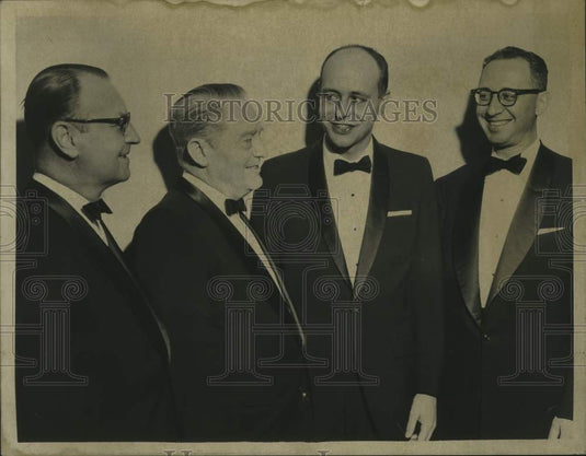 Press Photo Attendees at Albany County, NY Annual GOP dinner in Ten Eyck - Historic Images