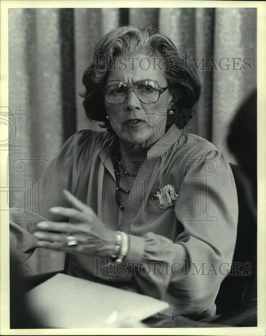 1981 Press Photo Felice N. Schwartz, Founder and President of Catalysts, NY - Historic Images