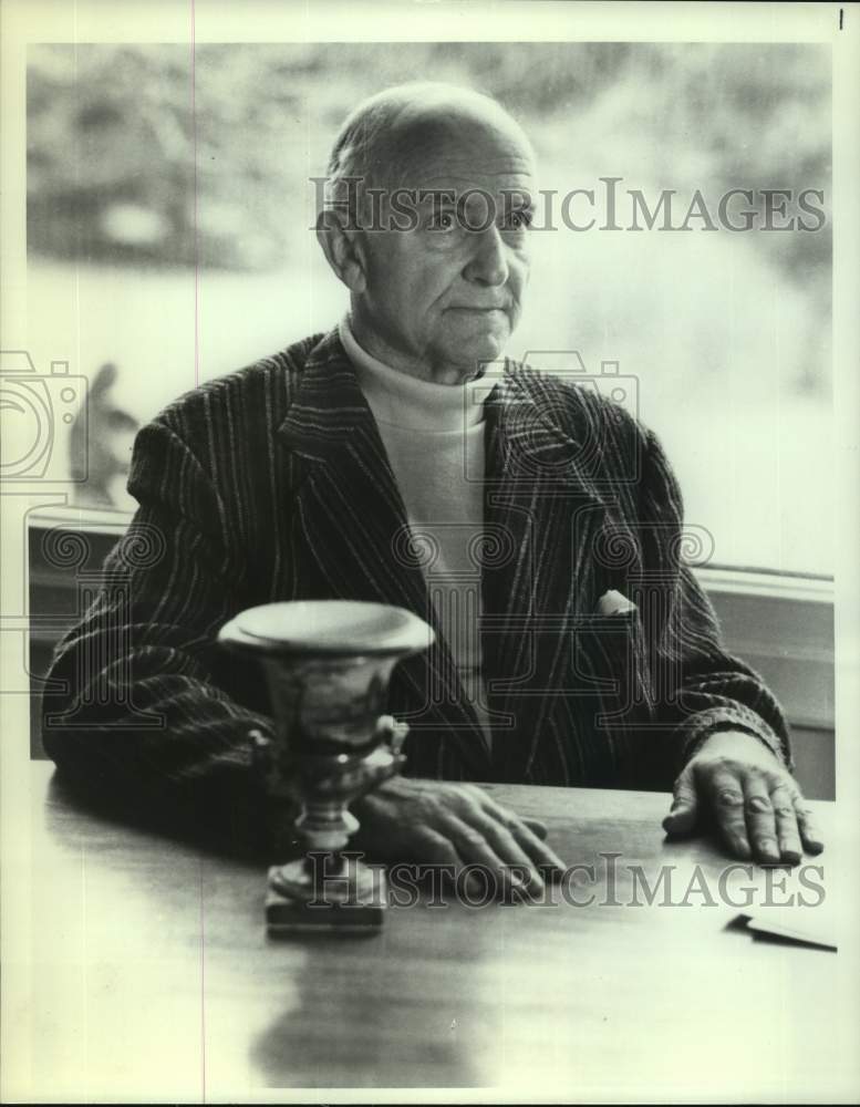 1982 Press Photo Former CIA Deputy Director Herbert Scoville, Jr. - tua14497 - Historic Images
