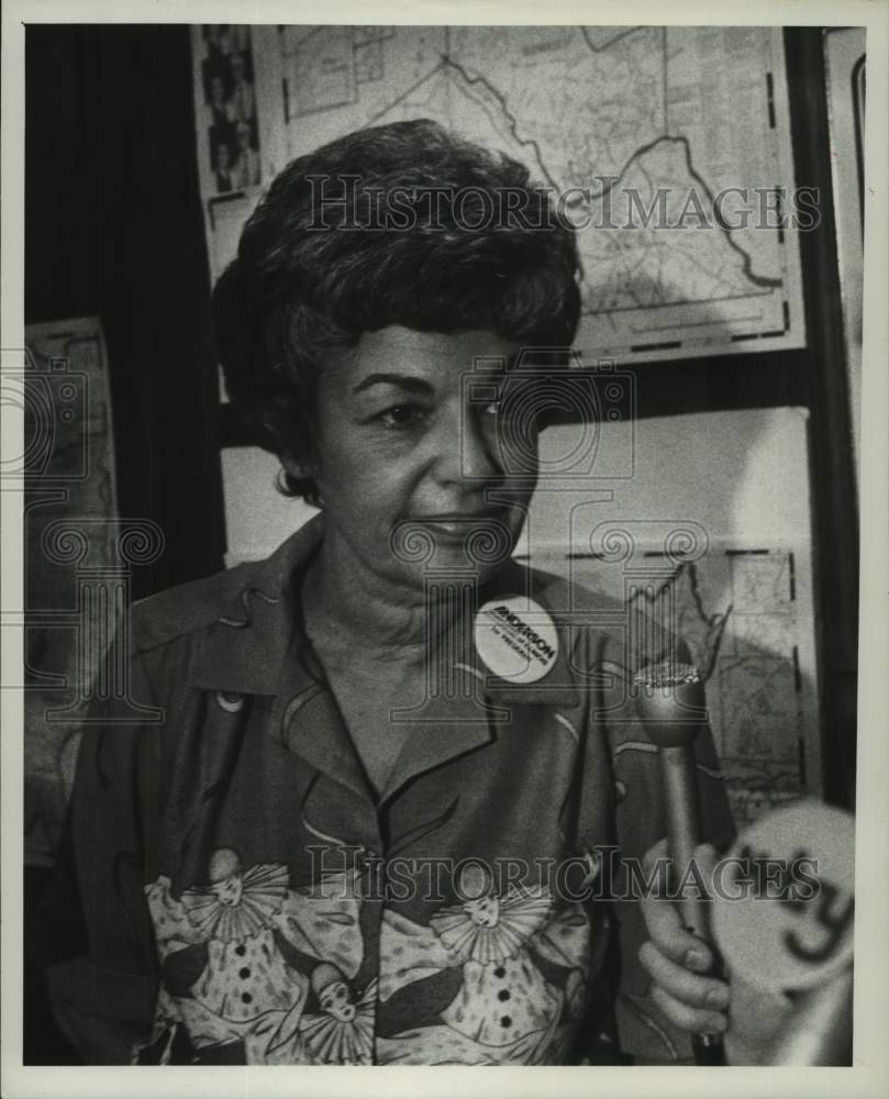 1980 Press Photo Peggy Schwartz, regional campaign coordinator, Albany, New York - Historic Images