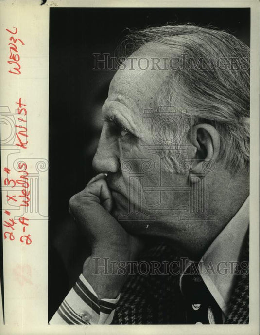 1975 Press Photo Theodore Wenzl, Civil Service Employees Association, New York - Historic Images