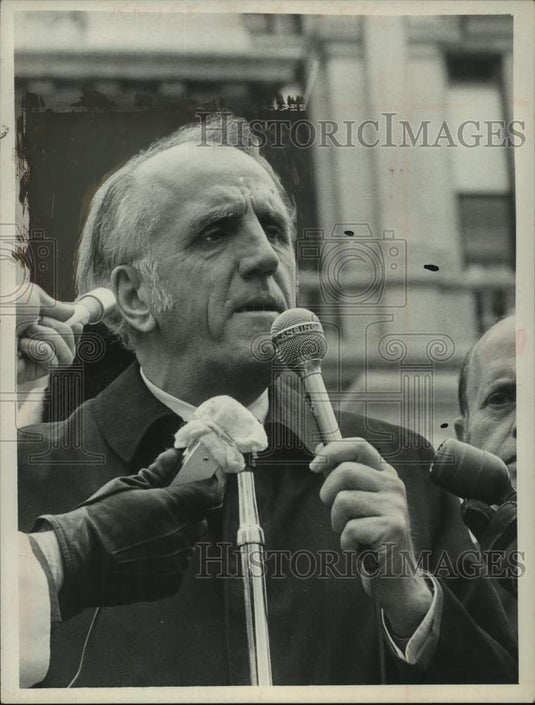 Press Photo Theodore Wenzl, Civil Service Employees Association, New York - Historic Images
