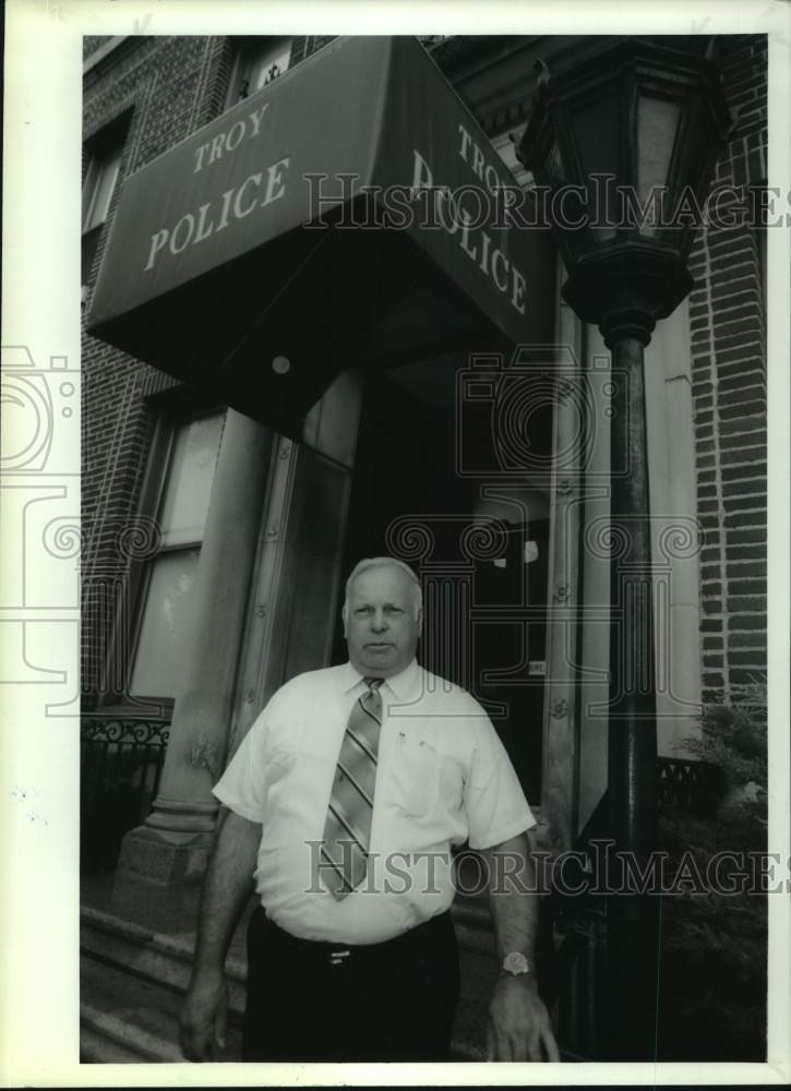 1994 Press Photo Troy, New York Assistant Police Chief Joseph West - tua14611 - Historic Images