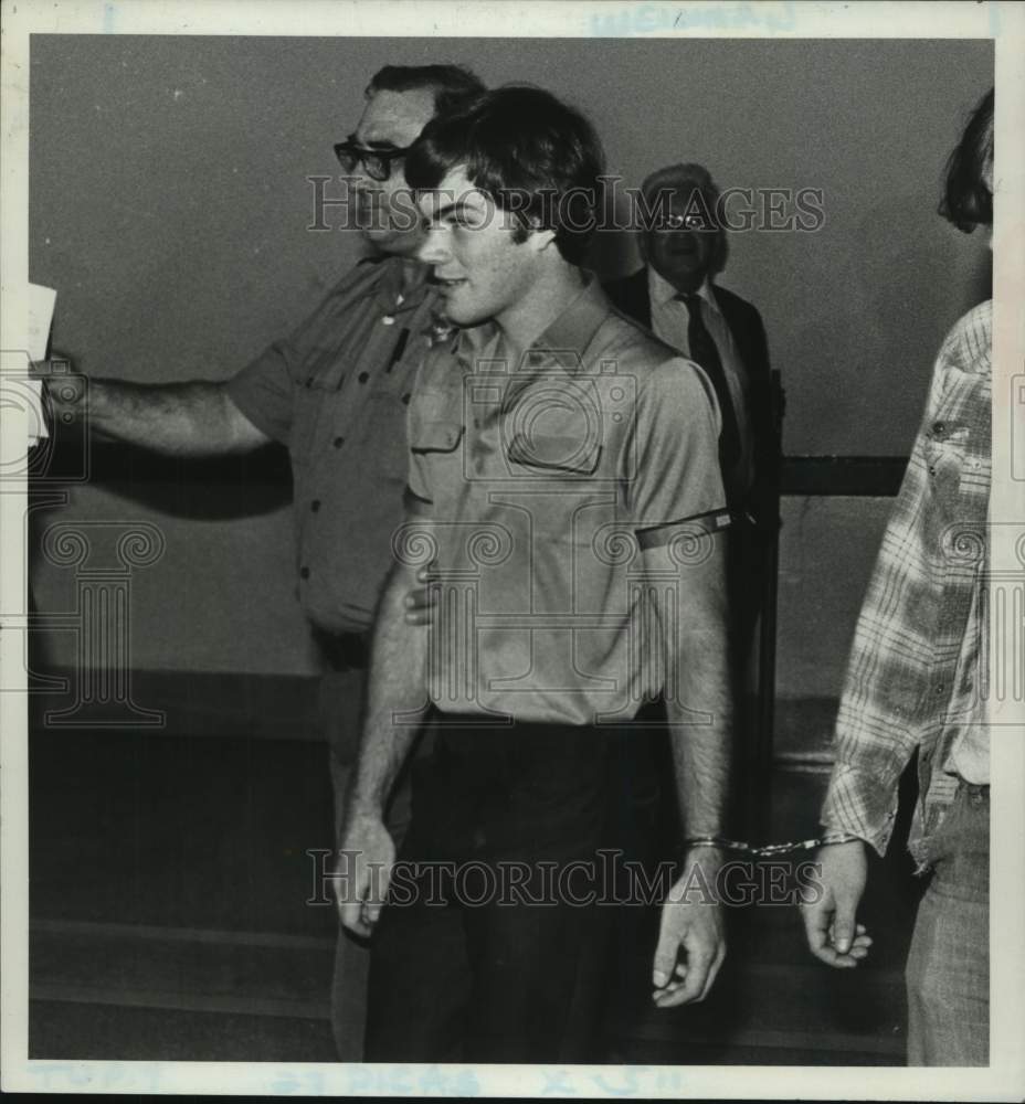 1981 Press Photo William Paul Weinman arraigned for murder in Albany, New York - Historic Images