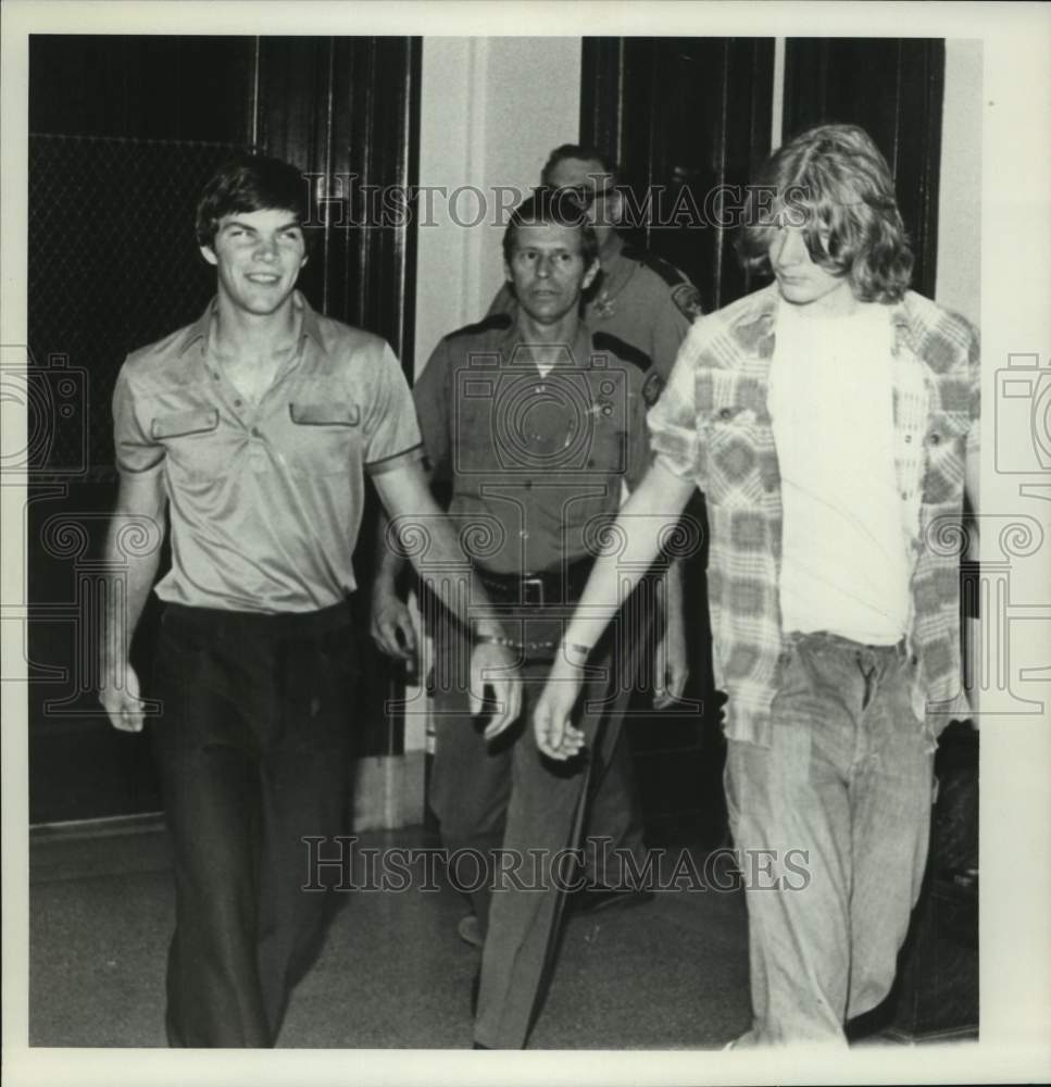 1981 Press Photo William Paul Weinman arraigned for murder in Albany, New York - Historic Images
