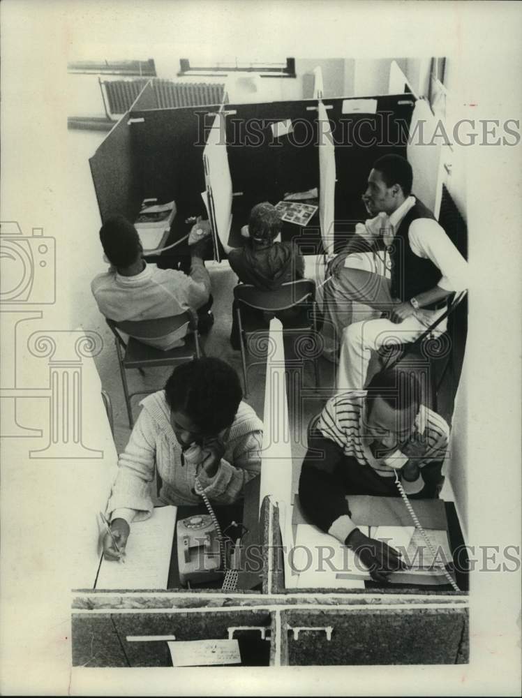 1981 Press Photo Albany, NY welfare recipients at "Search for Success" program - Historic Images