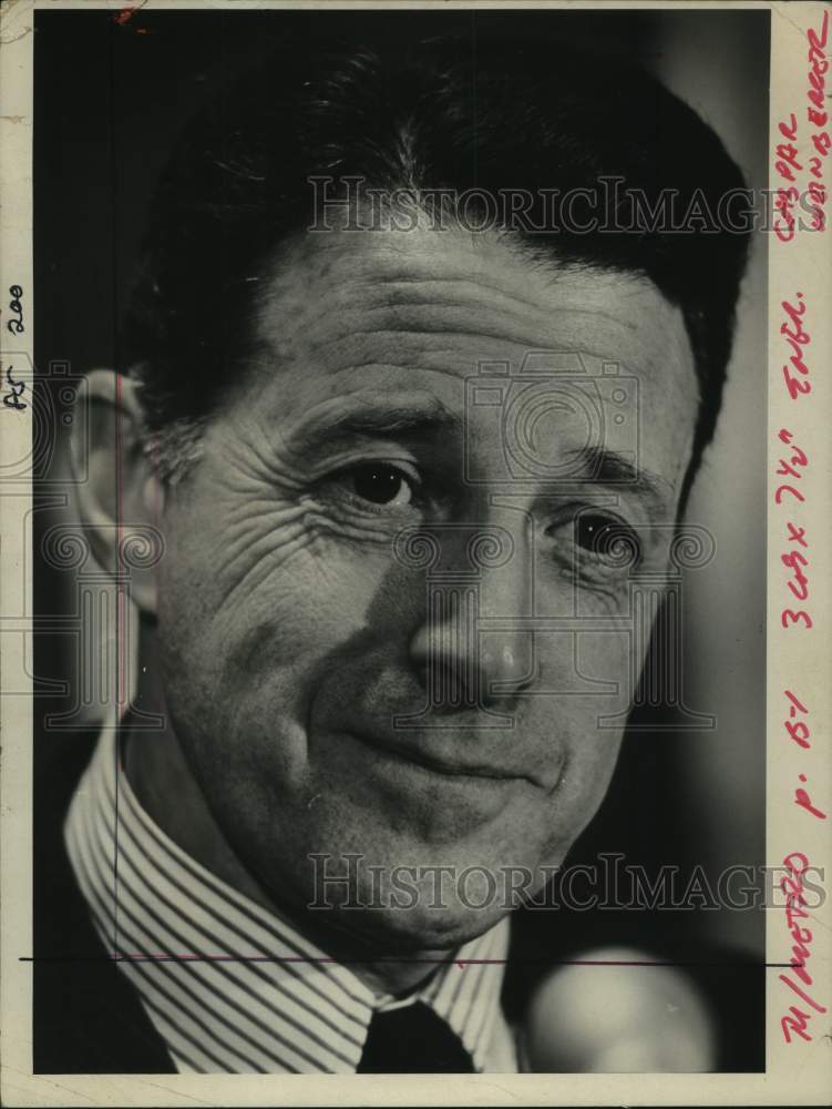 1973 Caspar Weinberger, Secretary of Health, Education, & Welfare - Historic Images