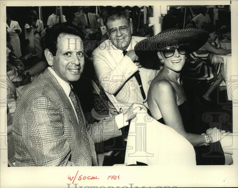 1988 Press Photo Barry &amp; Sheryl Schwartz at Saratoga, NY Hospital fundraiser - Historic Images