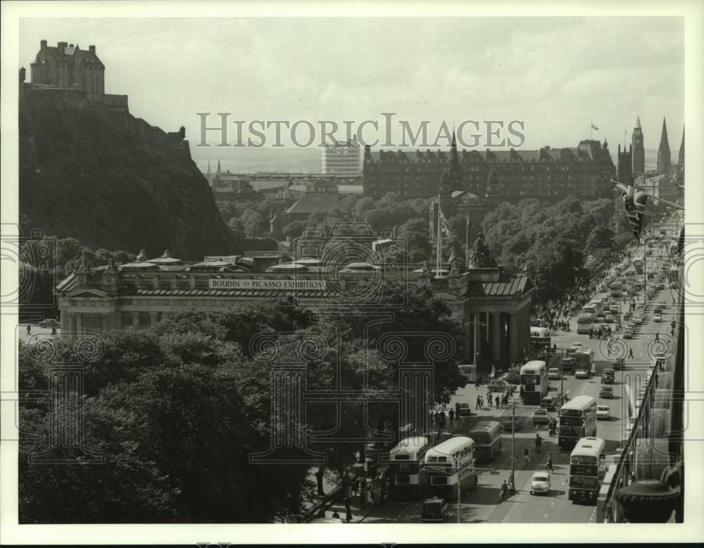 1989 Press Photo National Gallery of Scotland, Prince Street, Edinburgh - Historic Images