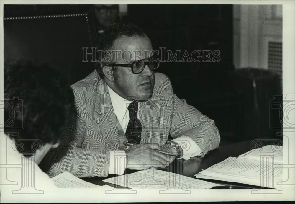 1979 Press Photo Schenectady, New York Deputy Mayor Joseph Notar - tua15312 - Historic Images