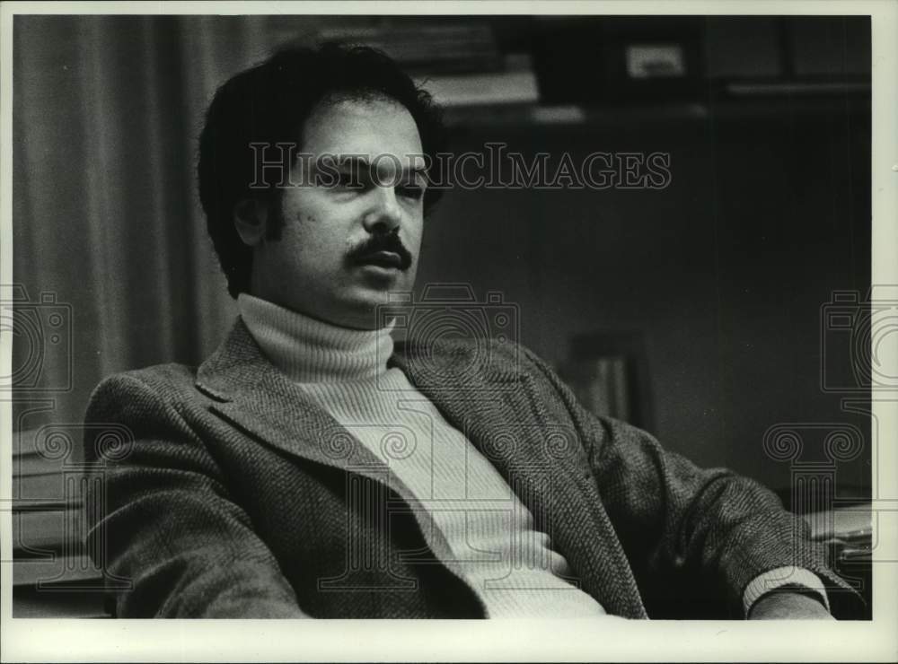 1978 Press Photo Terry S. Weiner, Sociology Professor, Union College, New York - Historic Images