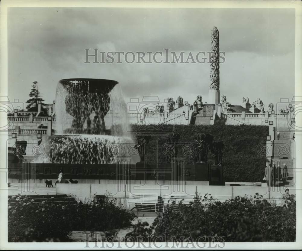 1982 Press Photo The Vigeland Park, Oslo, Norway - tua15400 - Historic Images