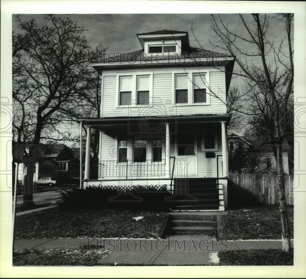 1993 Press Photo Albany, New York home on North Pearl Street - tua15443 - Historic Images