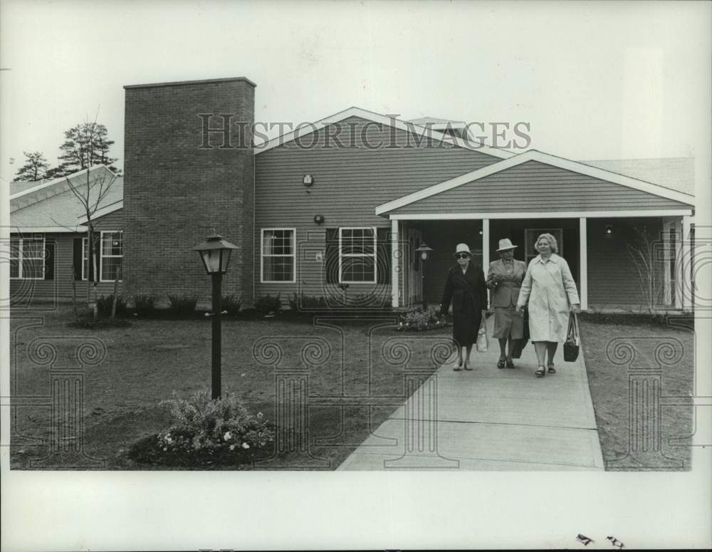 1980 Press Photo Wellspring House retirement living home in Albany, New York - Historic Images