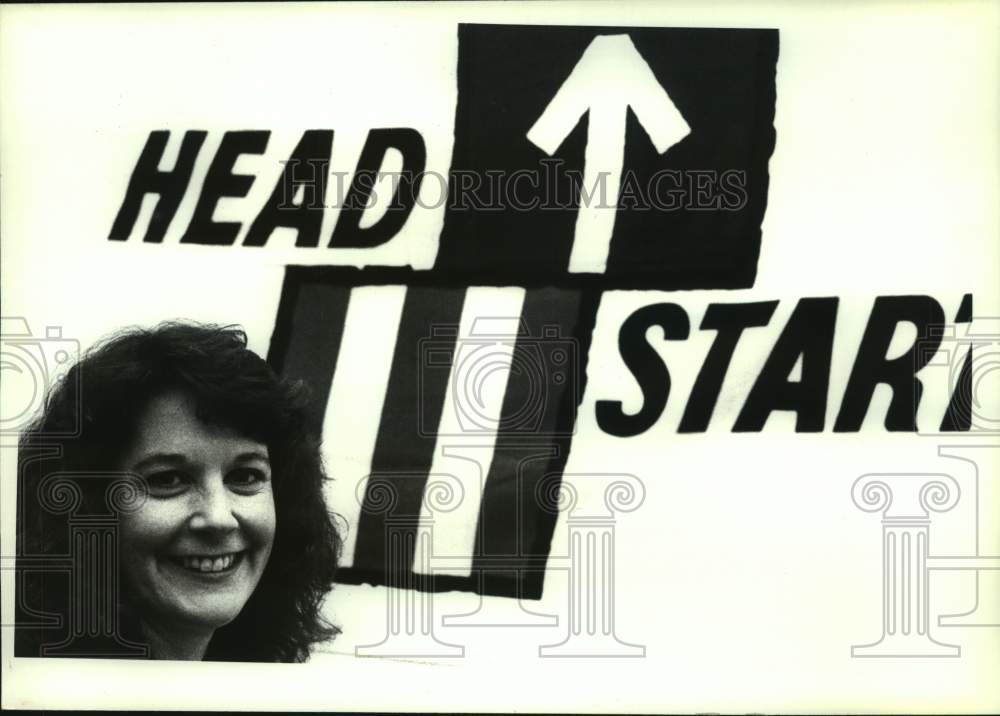 1981 Press Photo Patricia Nugent, Ballston Spa, New York Central School District - Historic Images