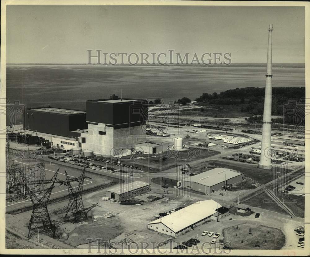 1975 Press Photo Nuclear Power Plant in the Town of Scriba, New York - tua15777 - Historic Images