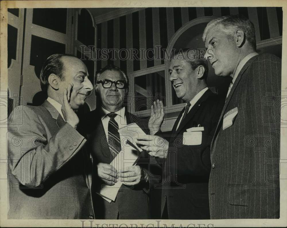 1970 Press Photo American Federation of Musicians officials meet in Albany, NY-Historic Images