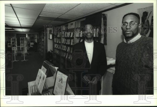 1994 Press Photo Nubian Pathways Bookstore & Cultural Emporium, Albany, NY - Historic Images