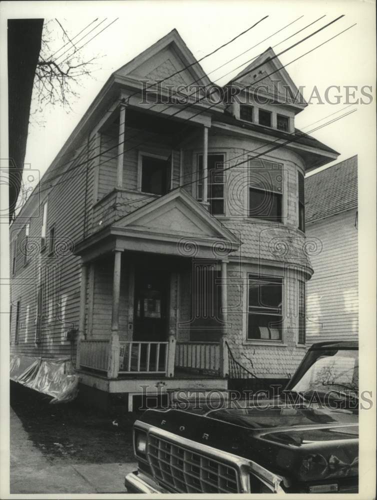 1979 Press Photo Schenectady, New York home being rehabilitated - tua16088 - Historic Images