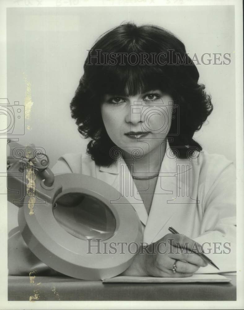 1984 Press Photo Lydia Sarfate, Repechage Beauty Systems, New York - tua16117 - Historic Images