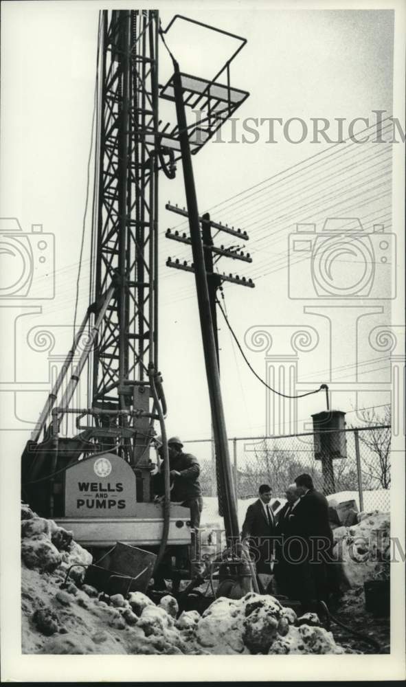 1982 Press Photo Schenectady, New York solid waste transfer station - tua16236 - Historic Images