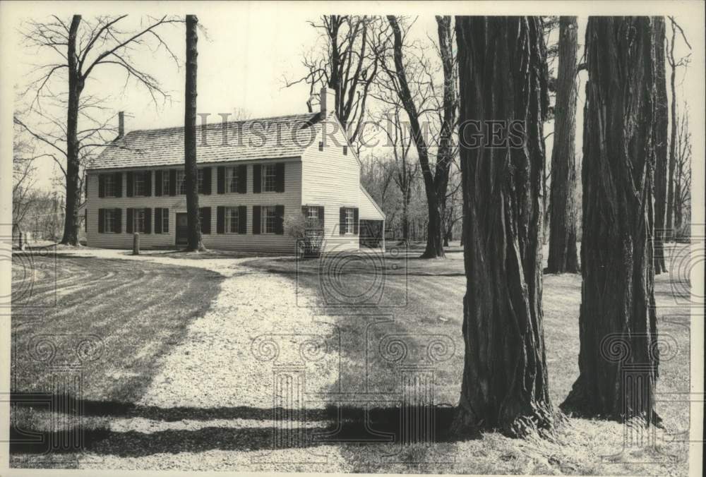 1976 Press Photo Schuyler House, Schuylerville, New York - tua16327 - Historic Images