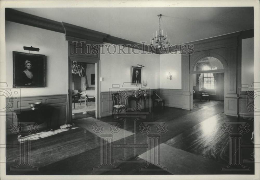 Press Photo Interior of the Schuyler Mansion, Albany, New York - tua16418 - Historic Images