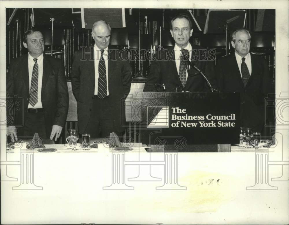 1983 Press Photo Business Council of New York State event in Albany, New York - Historic Images