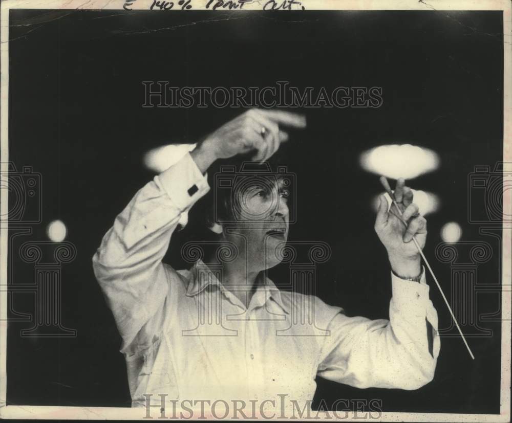 1976 Press Photo Composer Gunther Schuller - tua16438 - Historic Images