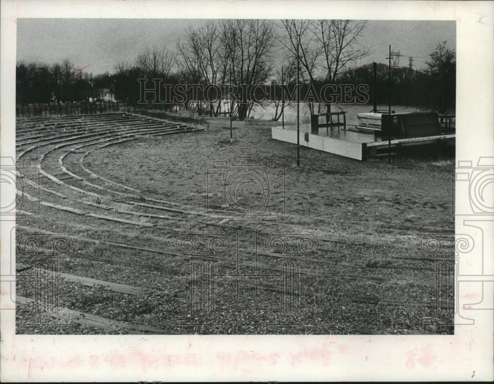 1981 Press Photo Freedom Park Theater in Collins Park, Scotia, New York - Historic Images